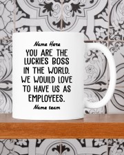 PERSONALIZED MUG: Gift For Boss Mug ceramic-mug-lifestyle-48