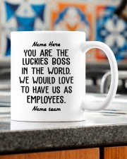 PERSONALIZED MUG: Gift For Boss Mug ceramic-mug-lifestyle-57