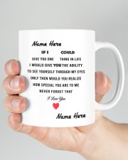PERSONALIZED MUG: Sweetest Gift For Her - Him 2 Mug ceramic-mug-lifestyle-26