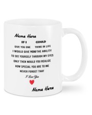 PERSONALIZED MUG: Sweetest Gift For Her - Him 2 Mug front
