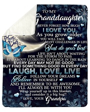 to my granddaughter Sherpa Fleece Blanket tile