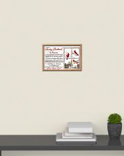 To my husband in heaven 17x11 Poster poster-landscape-17x11-lifestyle-08