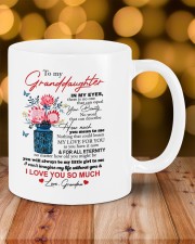PERSONALIZED MUG: To my granddaughter Mug ceramic-mug-lifestyle-06