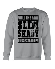 WILL THE REAL SLIM SHADY PLEASE STAND UP Crewneck Sweatshirt thumbnail