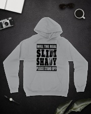 WILL THE REAL SLIM SHADY PLEASE STAND UP Hooded Sweatshirt lifestyle-unisex-hoodie-front-9
