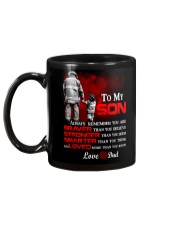 Firefighter To my Son Mug back