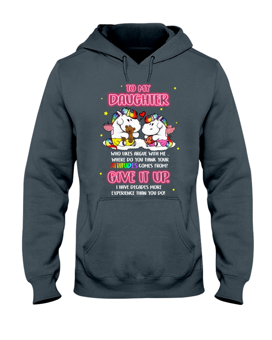 Unicorn Give It Up Mug Hooded Sweatshirt