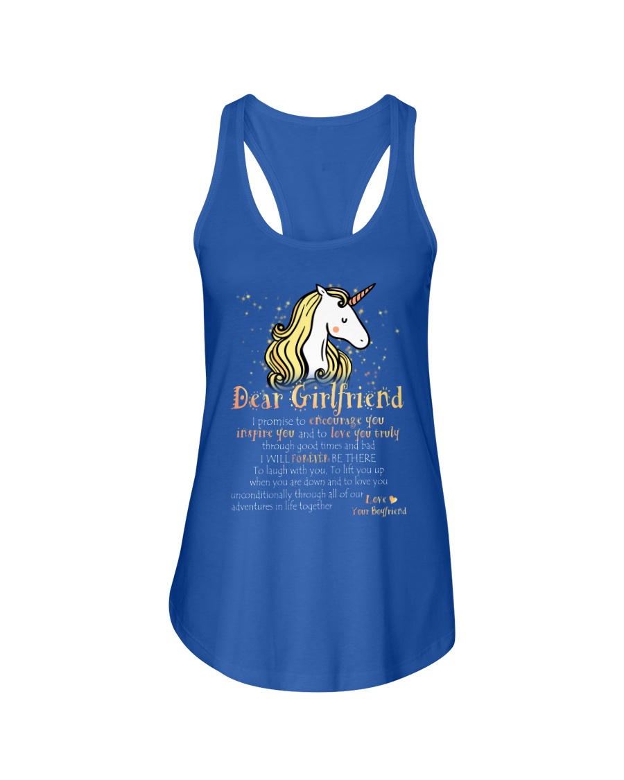 Unicorn Encourage Inspire Mug Ladies Flowy Tank