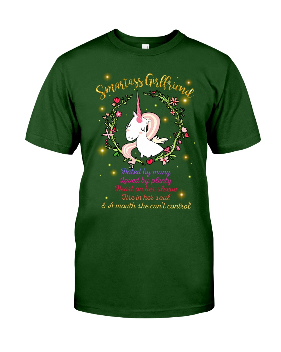 Unicorn Smartass Girlfriend Mug Classic T-Shirt