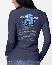 Vikings Wolves Prayer With Blue Moon Shirt Long Sleeve Tee lifestyle-unisex-longsleeve-back-3