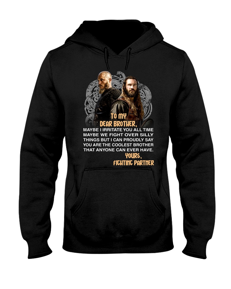 Viking Dear Brother Mug Hooded Sweatshirt