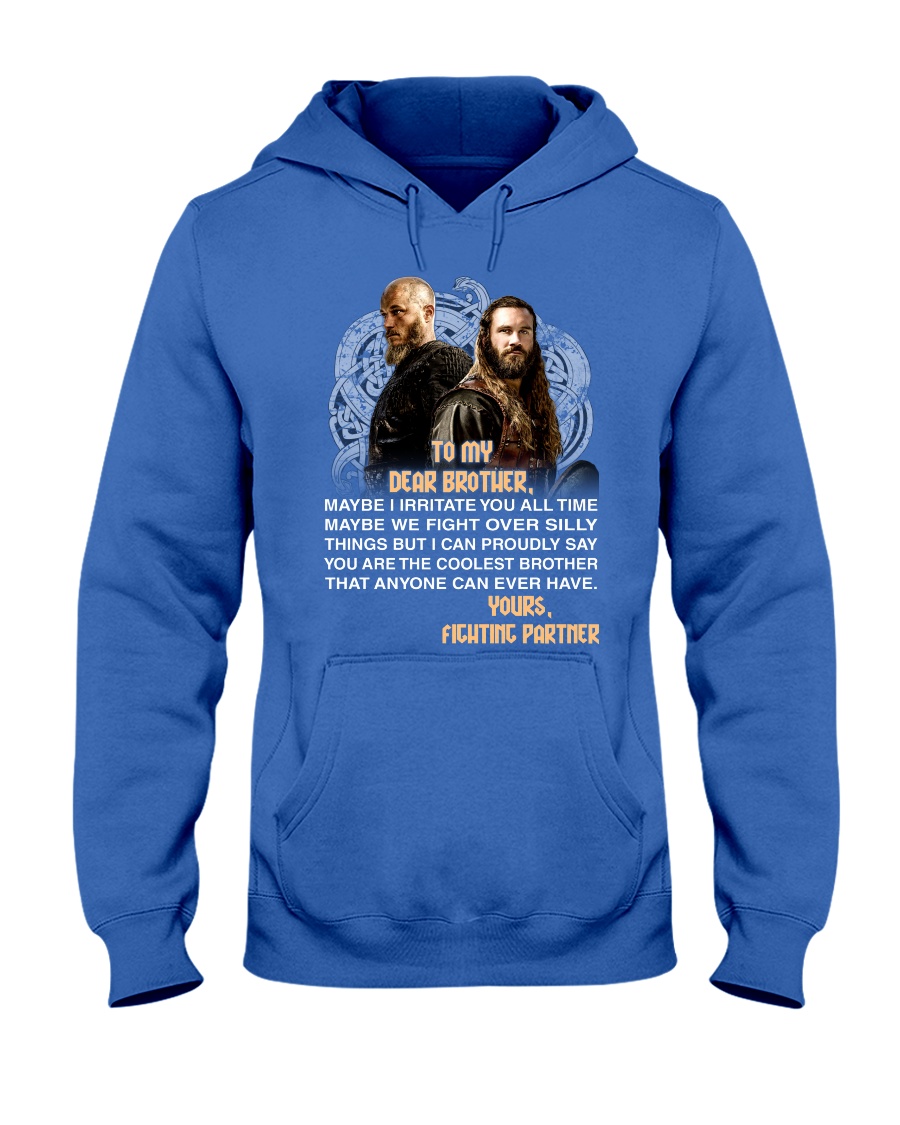 Viking Dear Brother Mug Hooded Sweatshirt