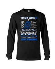 Police My Wife Have Me Entirely Mug Long Sleeve Tee thumbnail