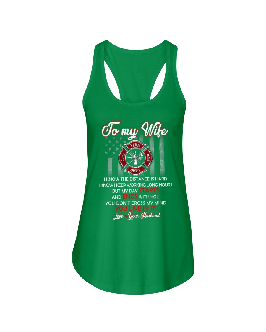 To my wife mug Ladies Flowy Tank