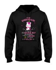 Unicorn Loving You And Breathing Mug Hooded Sweatshirt thumbnail