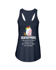 Dear Boyfriend Love You With My Boobs Mug Ladies Flowy Tank front