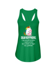Dear Boyfriend Love You With My Boobs Mug Ladies Flowy Tank front