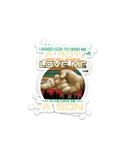 familly - Aboy love me Sticker - 2 pack (Horizontal) thumbnail