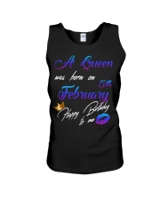 February Birthday 5th Unisex Tank tile
