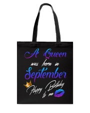September Girl Tote Bag tile
