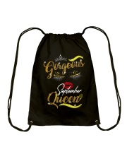 September Girl Drawstring Bag tile