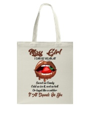 May Girl Tote Bag tile
