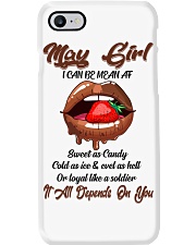 May Girl Phone Case tile