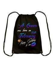 February Birthday 13th Drawstring Bag tile