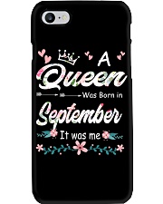 September Girl Phone Case tile