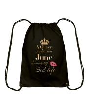 June Girl Drawstring Bag tile
