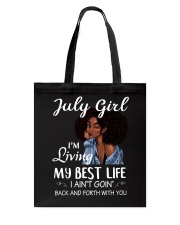 July Girl Tote Bag tile