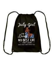 July Girl Drawstring Bag tile