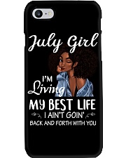 July Girl Phone Case tile