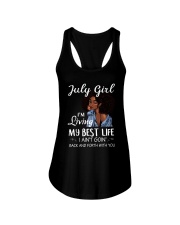 July Girl Ladies Flowy Tank tile