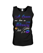 February Birthday 27th Unisex Tank tile