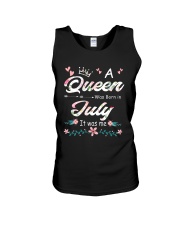 July Girl Unisex Tank tile