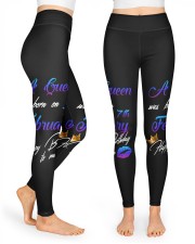 February Birthday 7th High Waist Leggings tile