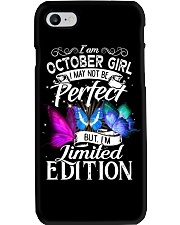 October Girl Phone Case tile