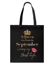 September Girl Tote Bag tile