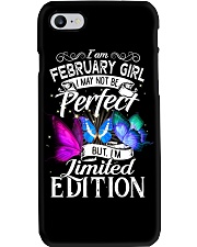 February Girl Phone Case tile