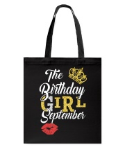 September Girl Tote Bag tile