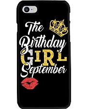 September Girl Phone Case tile