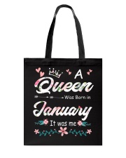 January Girl Tote Bag tile