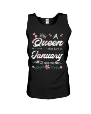 January Girl Unisex Tank tile