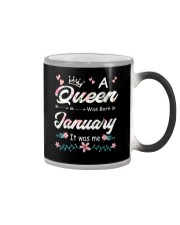 January Girl Color Changing Mug tile