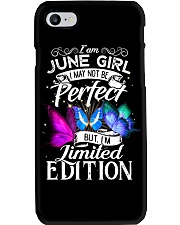 June Girl Phone Case tile