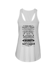 September Girl Ladies Flowy Tank tile