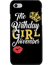 November Girl Phone Case tile