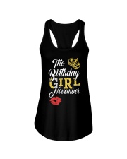 November Girl Ladies Flowy Tank tile