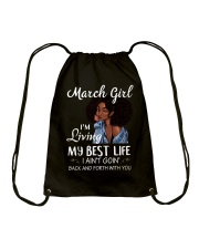 March Girl Drawstring Bag tile
